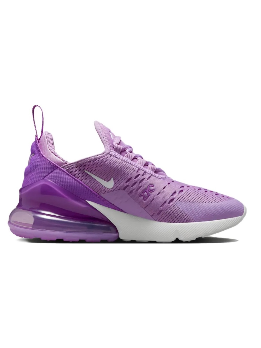 Nike Women's Air Max 270 — Lavender/Purple with White Swoosh